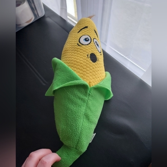 Nanco Corn Cobb Ear Husk Plush 16" Suprised Stuffed Soft - Picture 4 of 9